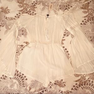 Romper w/ lace detail